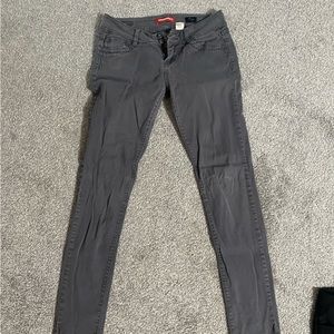 Grey skinny jeans